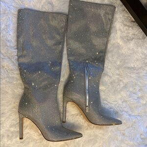 Nine West Rhinestone Knee-High Women's Boots